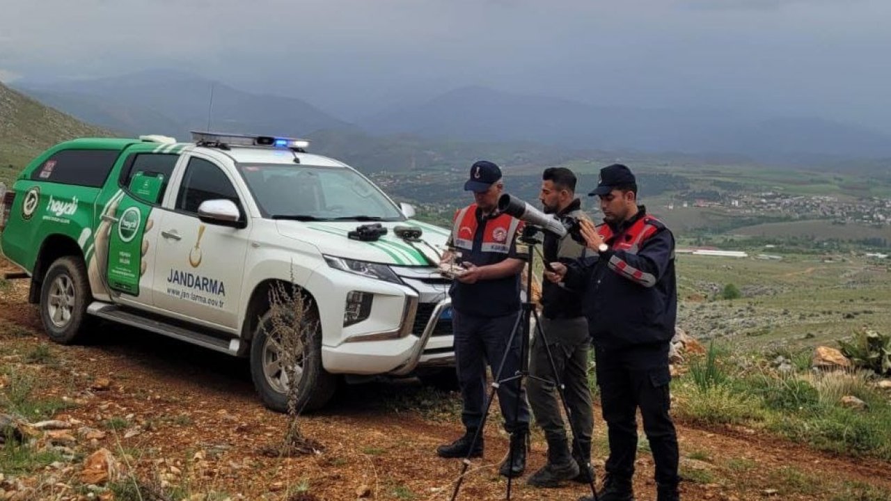 Kahramanmaraş'ta dron destekli kaçak av denetimi yapıldı!