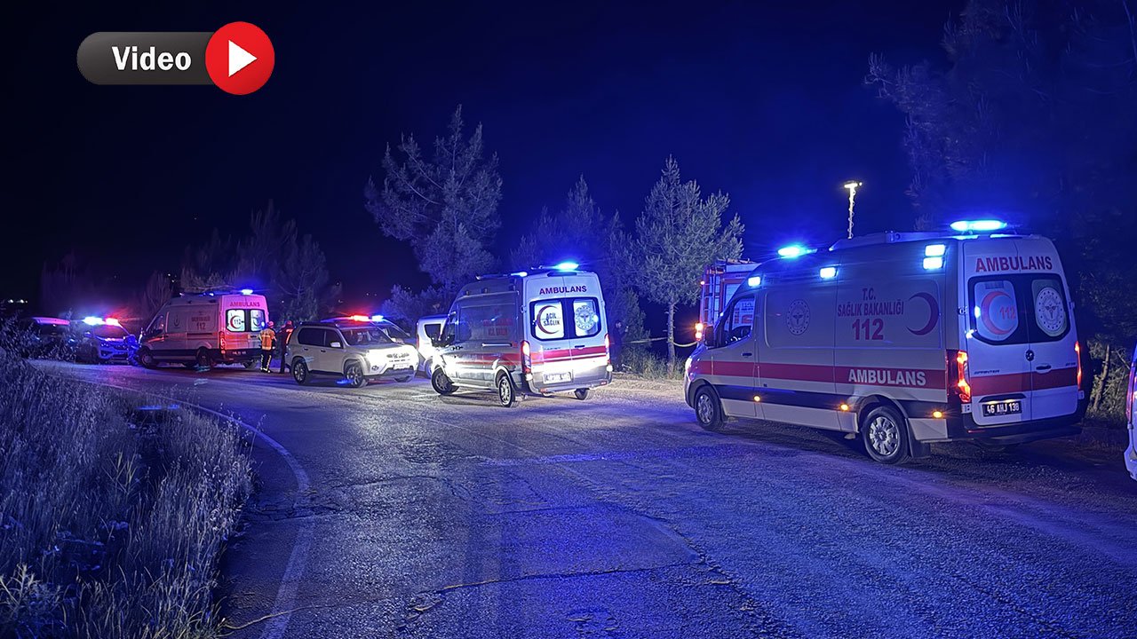 Kahramanmaraş'ta baraj gölüne düşen otomobildeki 1 kişi öldü, 1 kişi yaralandı