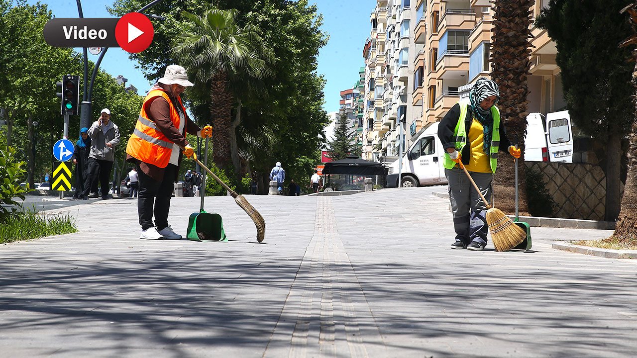 Kahramanmaraş'ın dip köşe temizliği kadınlarda