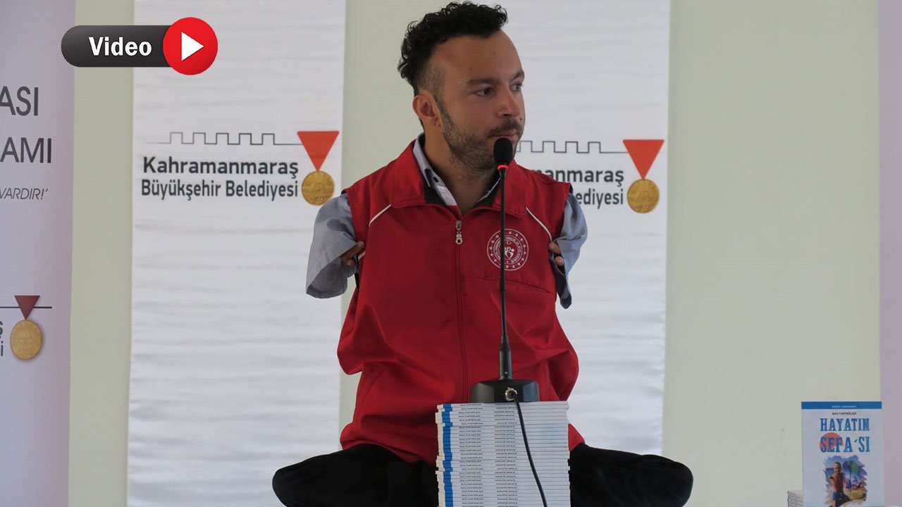 Bedensel Engelli Milli Yüzücü Yurtkölesi, başarı hikâyesiyle öğrencilere ilham oldu