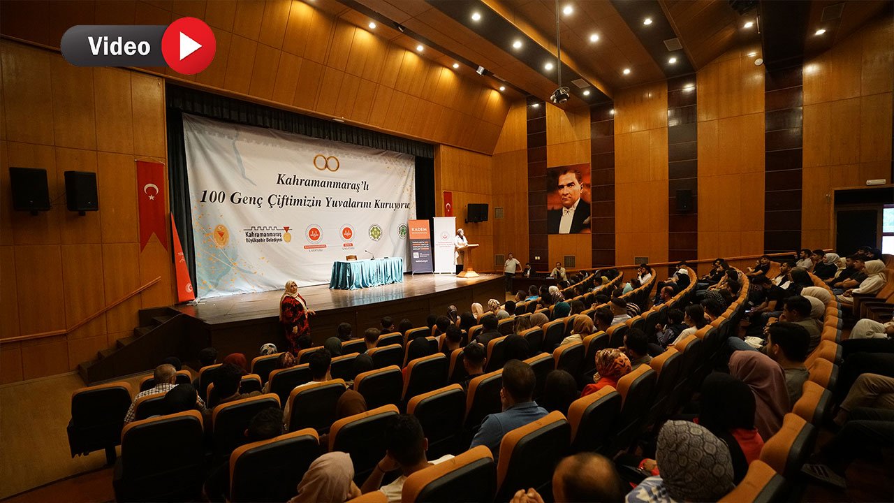 Kahramanmaraş'ta genç çiftlere müjde! 100 çifte düğün destek paketi!