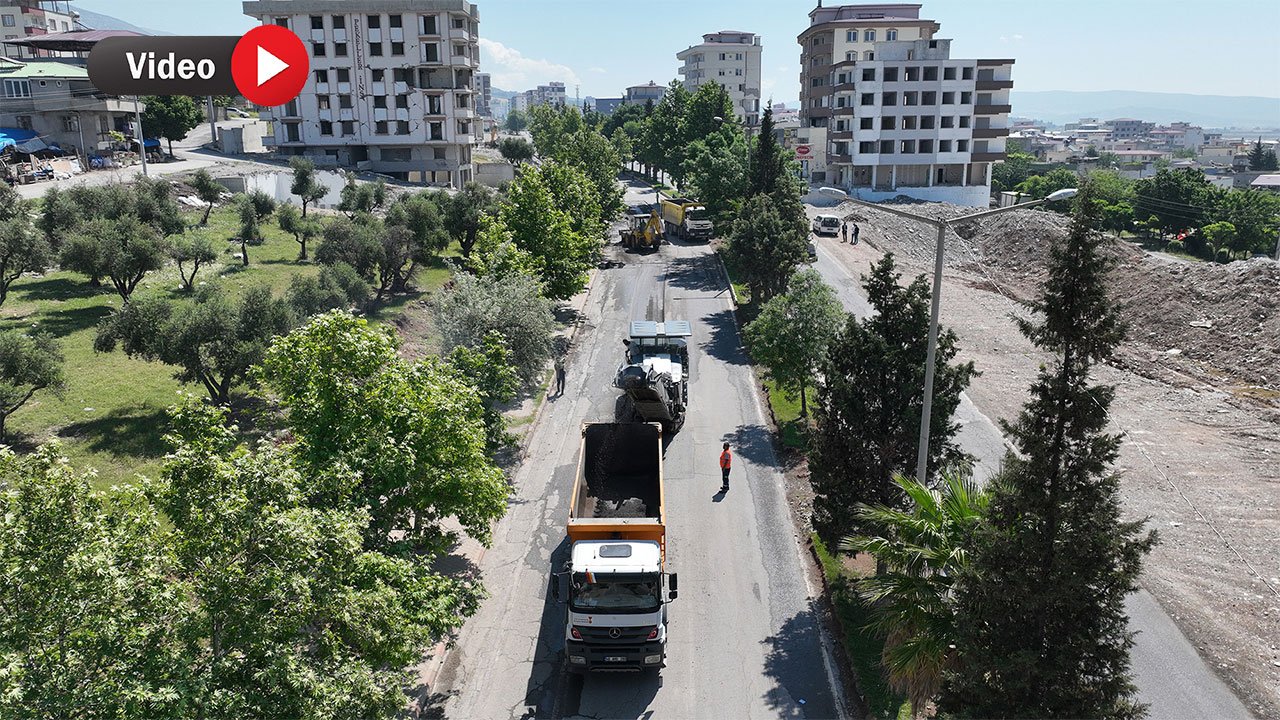 Kahramanmaraş Dulkadiroğlu'nda 30 Milyon TL'lik yol yenileme atağı