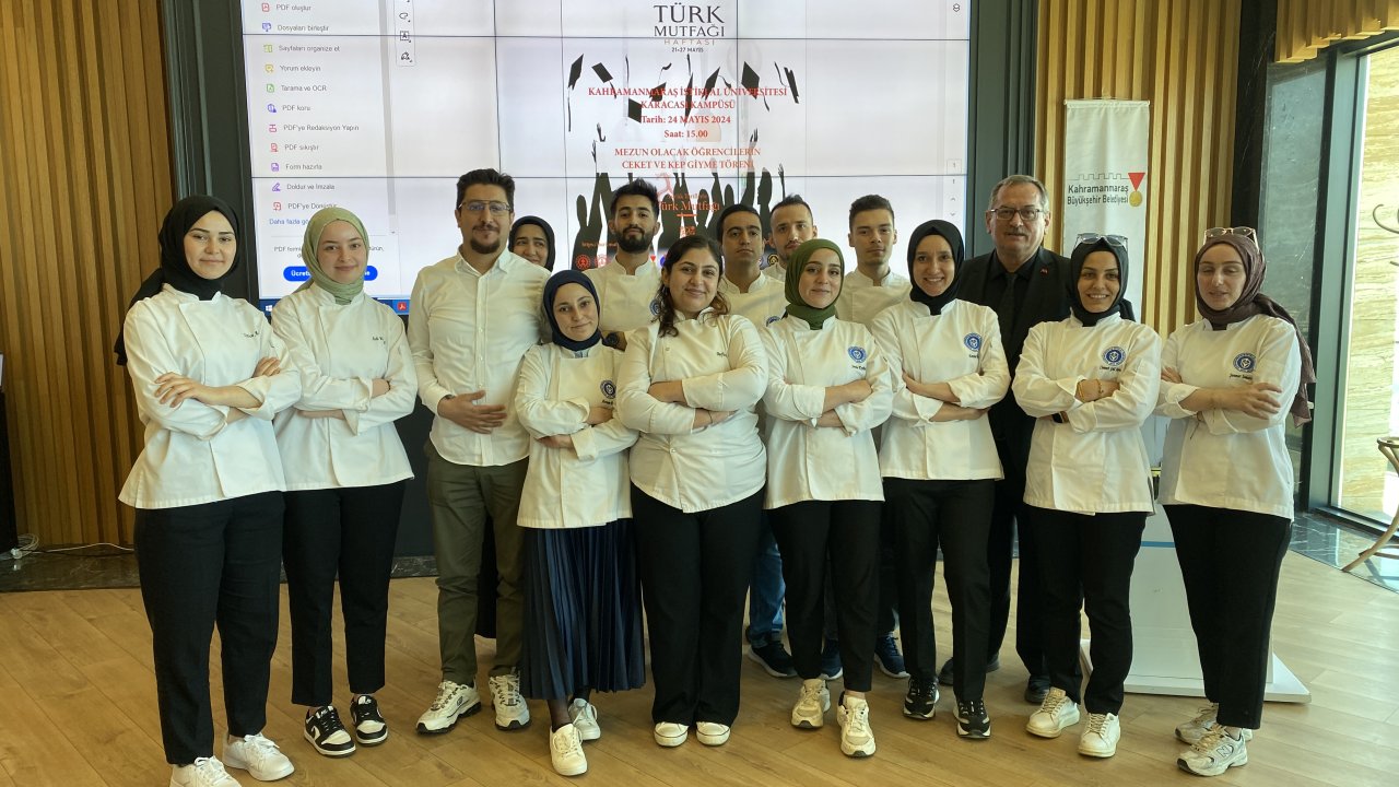 Kahramanmaraş'ta "Türk mutfağı haftası" kapsamında program düzenlendi