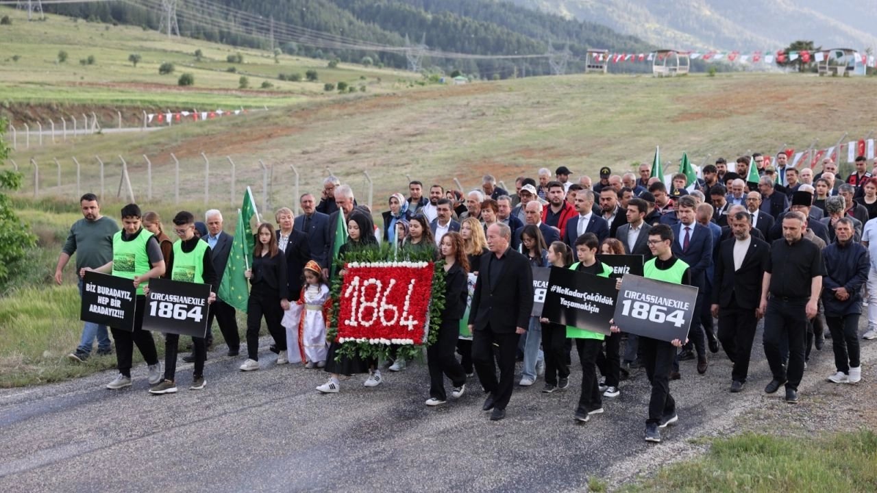 Kahramanmaraş'ta Çerkes Sürgünü 160. Yıl anması