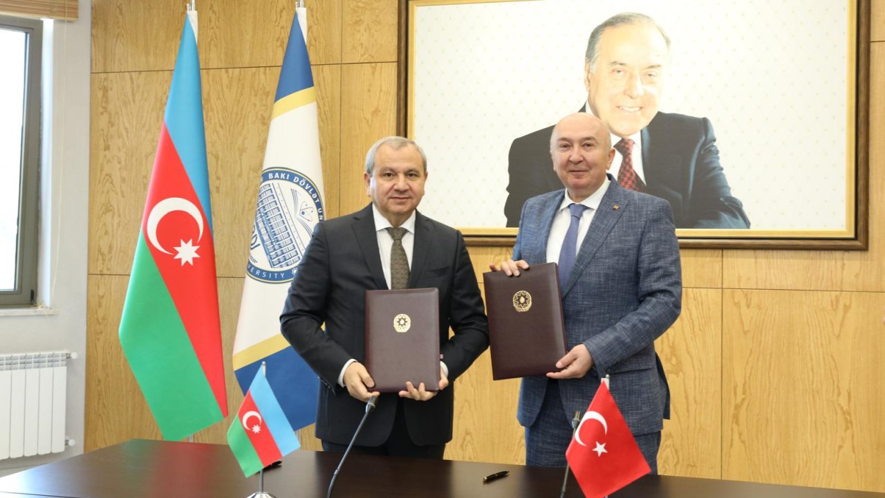 KSÜ ile Bakü Devlet Üniversitesi arasında işbirliği protokolü imzalandı