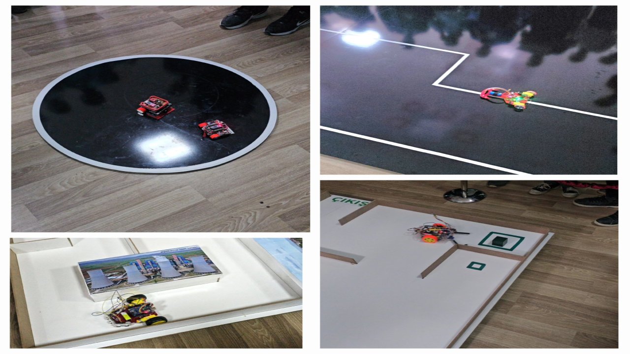 Kahramanmaraş'ta genç zekaların göz kamaştıran robot yarışması!