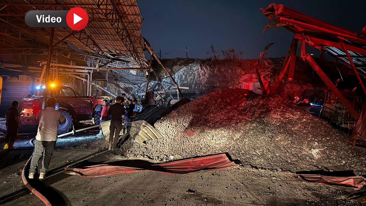 Kahramanmaraş'ta boya fabrikasında patlama: 3 işçi yaralandı