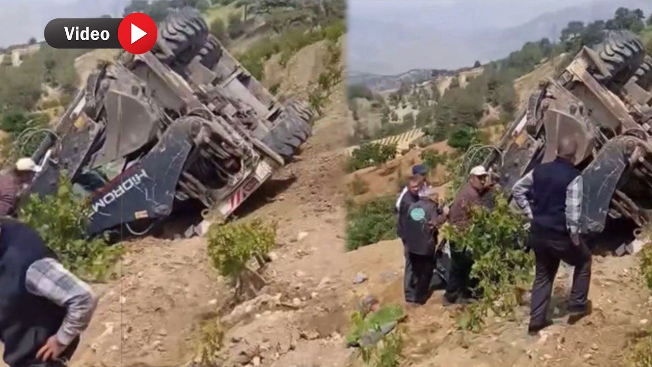Kahramanmaraş'ta korkunç iş kazası: İş makinesi devrildi, operatörü hayatını kaybetti!