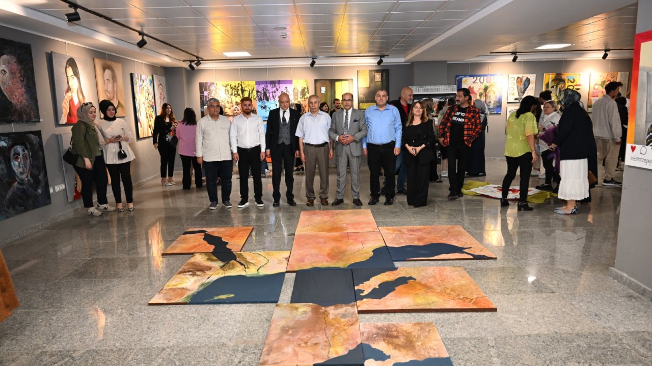 Kahramanmaraş’ta sanat buluşması: KSÜ 10. Yıl Mezuniyet Sergisi