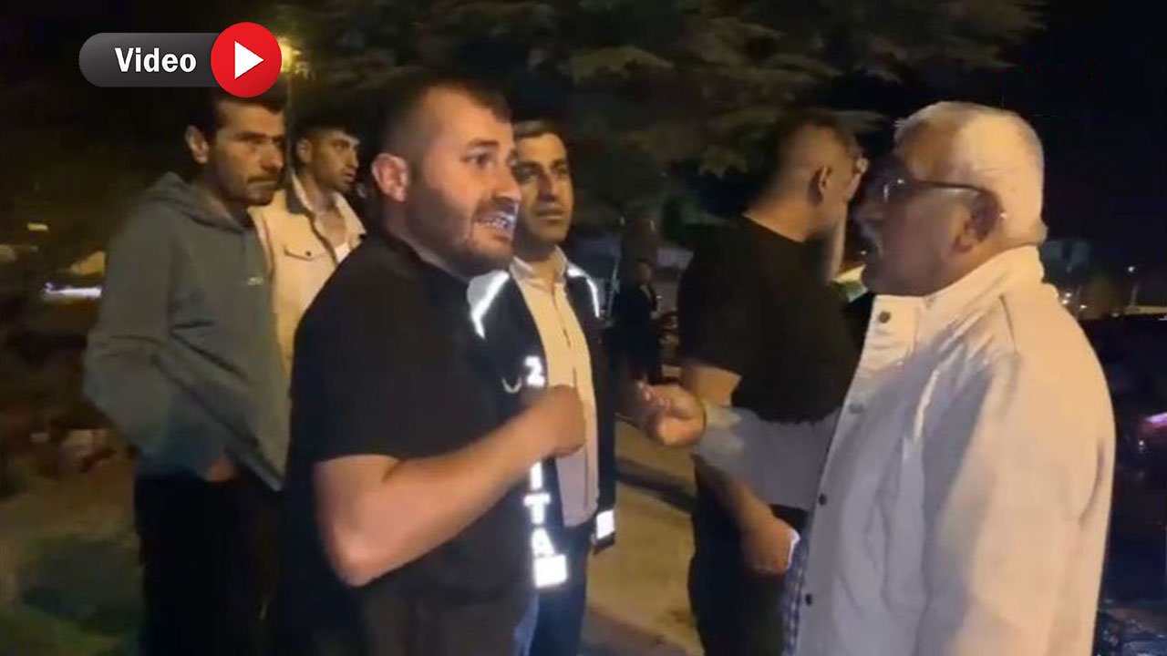 Kahramanmaraş Elbistan'da seyyar satıcıyla zabıta ekipleri arasında gerginlik!