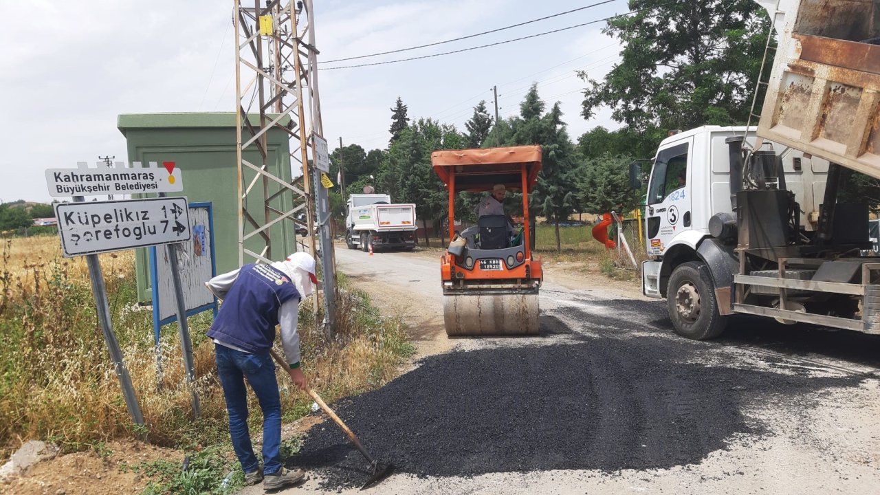 Kahramanmaraş Afşin kırsalında ulaşım standartları yükseltiliyor