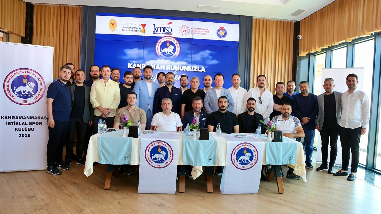 Kahramanmaraş İstiklalspor'un yeni yönetimi belirlendi: TFF 3. Lig'e damga vuracak!