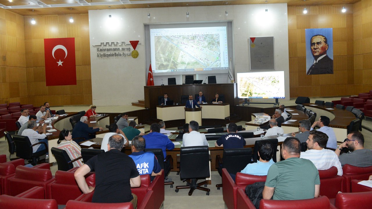 Kahramanmaraş'ta ulaşım için yeni adımlar: UKOME toplantısı gerçekleştirildi