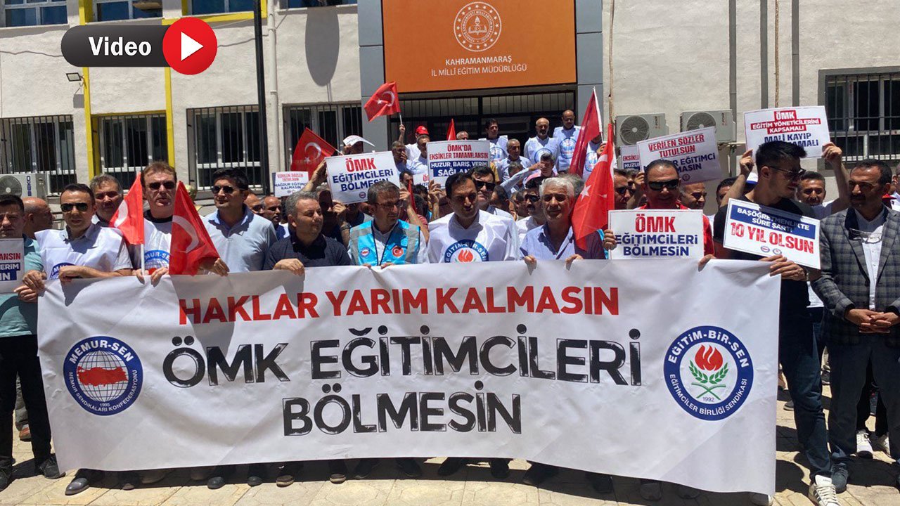 Kahramanmaraş Eğitim-Bir-Sen'den "Öğretmenlik Meslek Kanunu" açıklaması