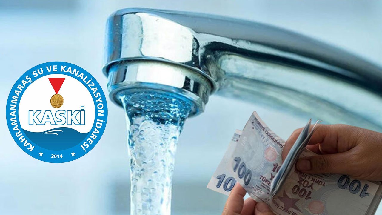 Kahramanmaraş'ta suya yine zam geldi!