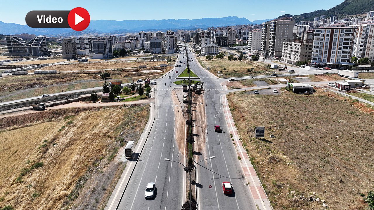 Kahramanmaraş'ta o bulvarda akıllı kavşak çalışmaları başladı!