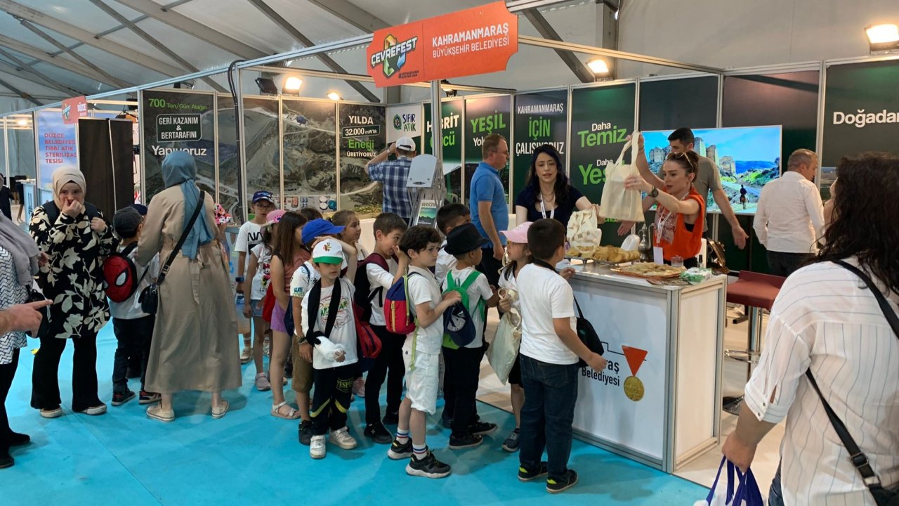 Ankara ÇEVREFEST’te Kahramanmaraş’ın çevreci projeleri göz doldurdu