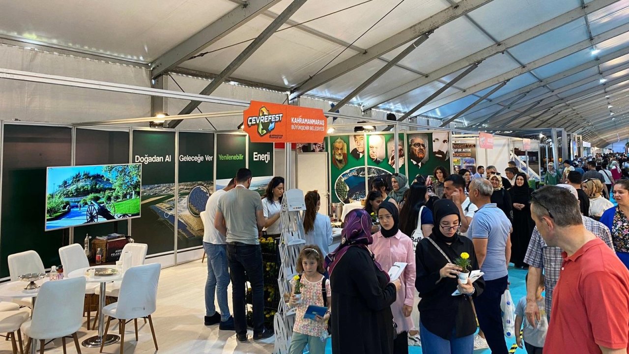 Ankara'da Kahramanmaraş rüzgârı esti: ÇEVREFEST’te büyük ilgi!