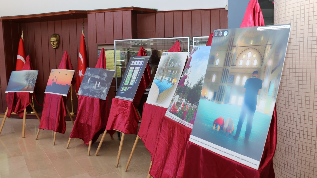 Kahramanmaraş'ta Ayetlerin Tezahürü Sergisi açıldı