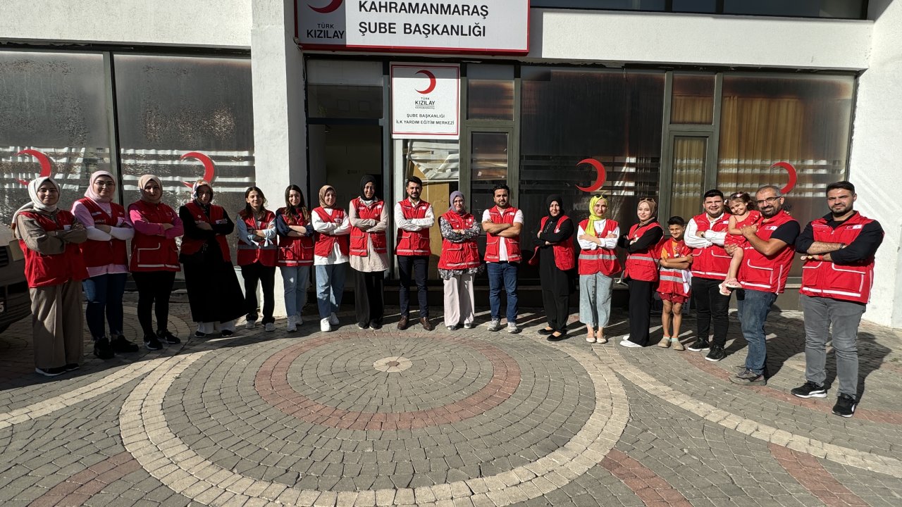 Türk Kızılayı Kahramanmaraş'ta 10 bin kişiye bayram yardımı ulaşacak!
