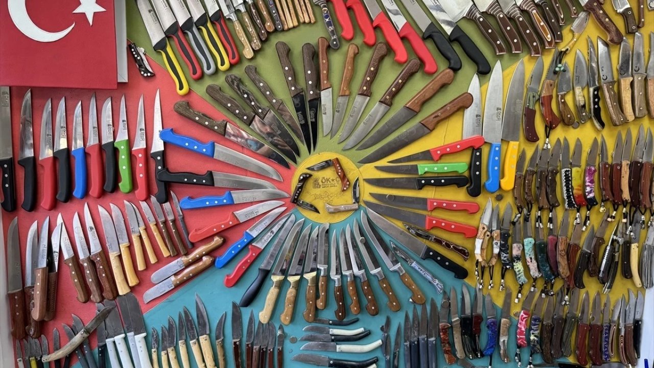 Kahramanmaraş'ın Hartlap Bıçağ'na Kurban Bayramı öncesi yoğun talep