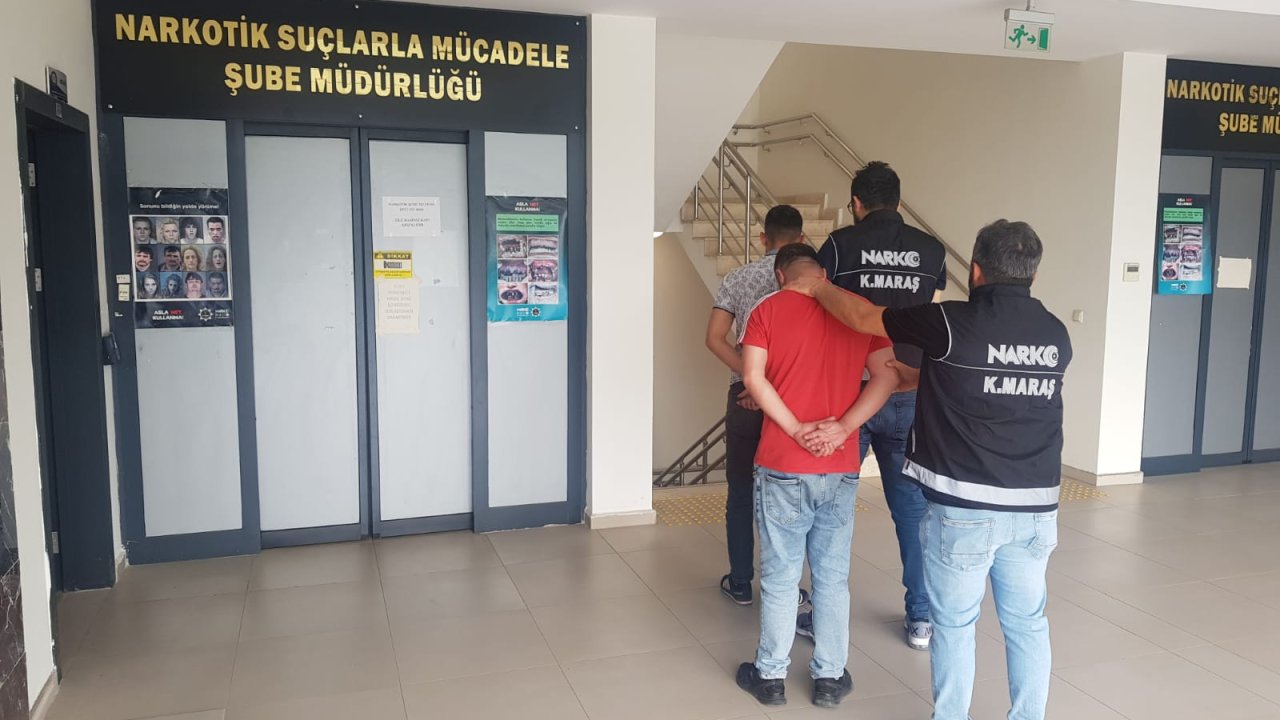Kahramanmaraş'ta uyuşturucu operasyonunda 3 tutuklama!