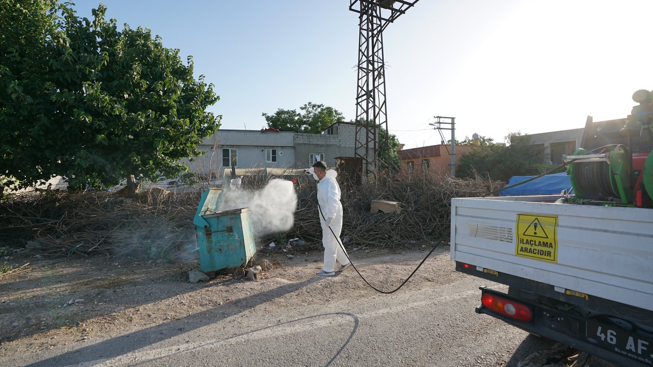 Kahramanmaraş Büyükşehir, halk sağlığı için sahada