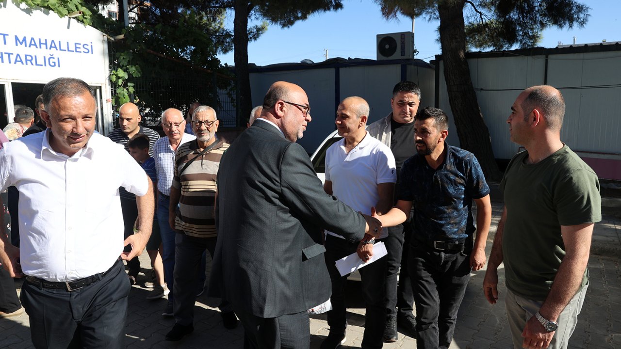 Başkan Akpınar: Vatandaşlarımızla istişare ederek sorunları yerinde çözüyoruz