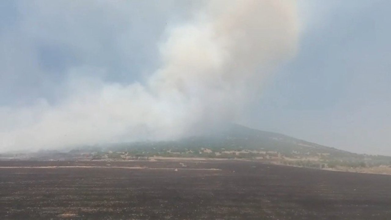Kahramanmaraş’ta orman yangını