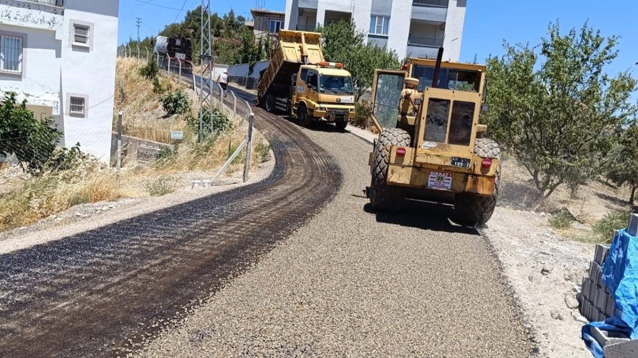 Kahramanmaraş'ta Köseli Mahallesi'nde 5 kmlik yol yenilendi
