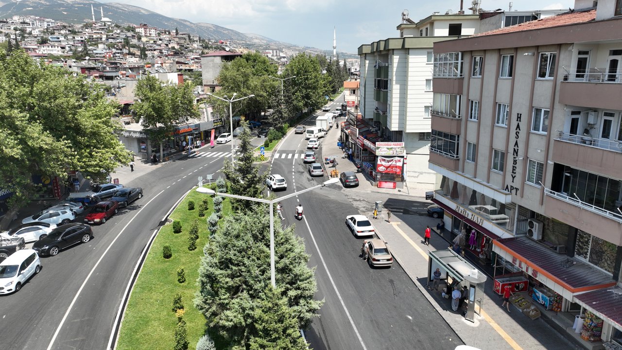 Kahramanmaraş'ta Fetih Bulvarı yenilendi: Esnaflar ve vatandaşlar memnun