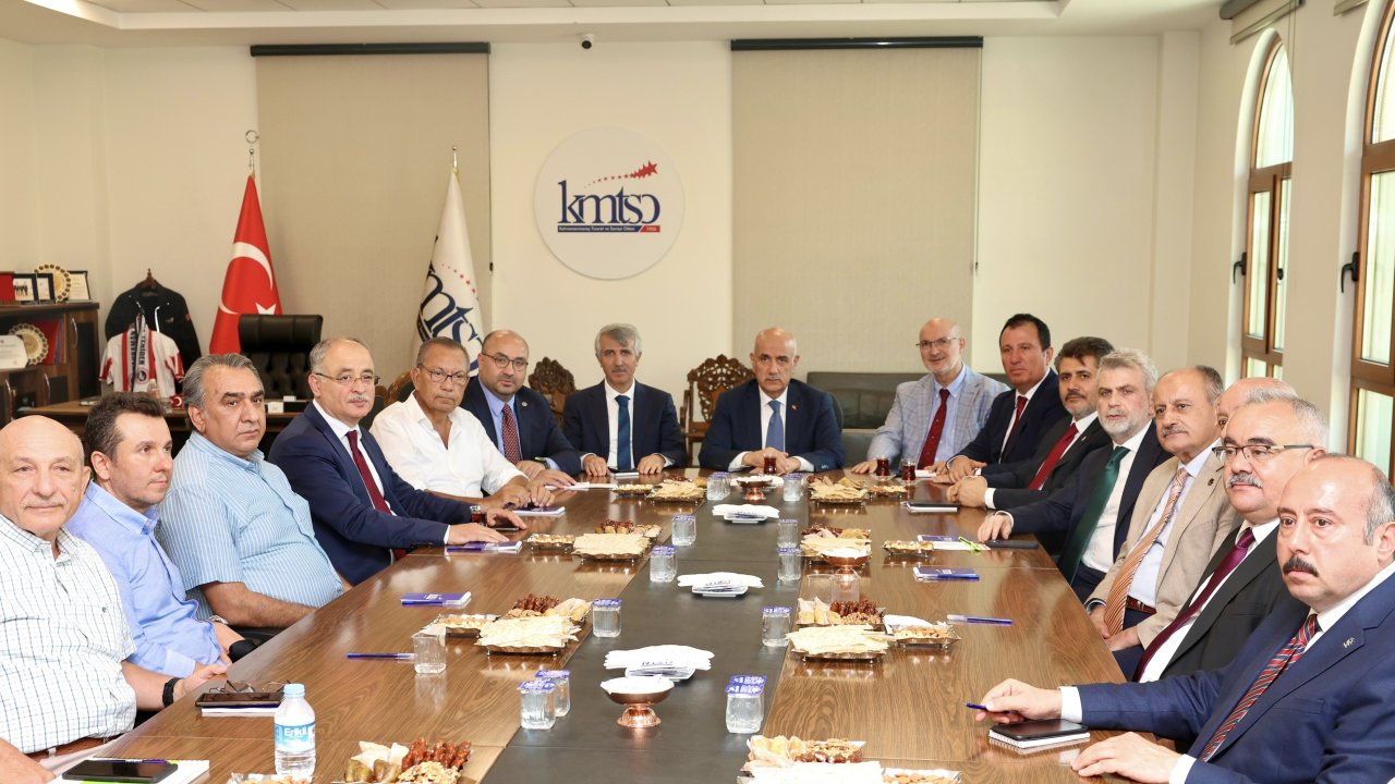 TUSAŞ Başkanı Vardan’dan KMTSO’ya ziyaret