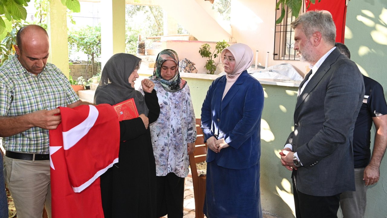 Başkan Görgel, 15 Temmuz Şehidi Ergüven’in ailesini ziyaret etti