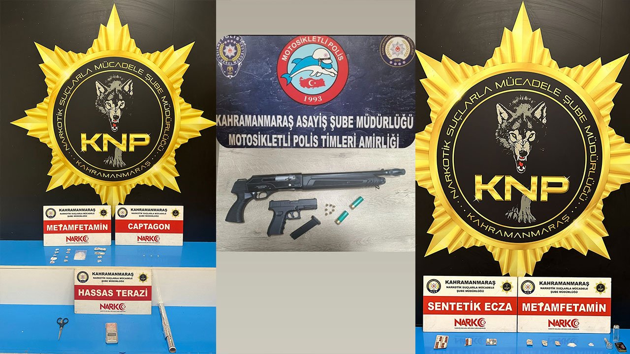 Kahramanmaraş'ta büyük operasyon: 1 haftada 115 gözaltı