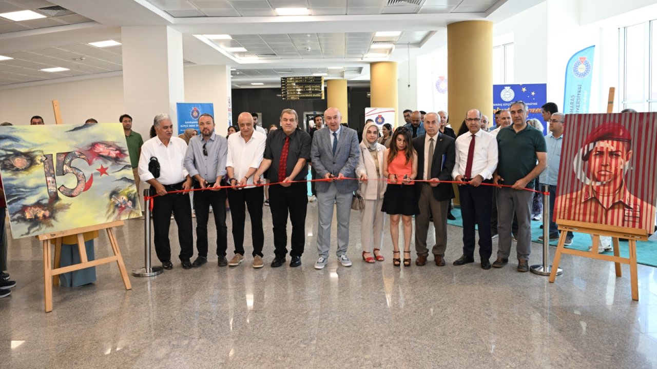 Kahramanmaraş’ta “İslam’a Aykırı Dini Oluşumlar: FETÖ Örneği” Konferansı ve 15 Temmuz Temalı resim sergisi