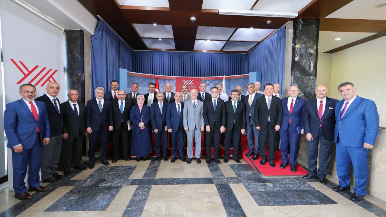 Kahramanmaraş protokolünden YÖK’e önemli ziyaret