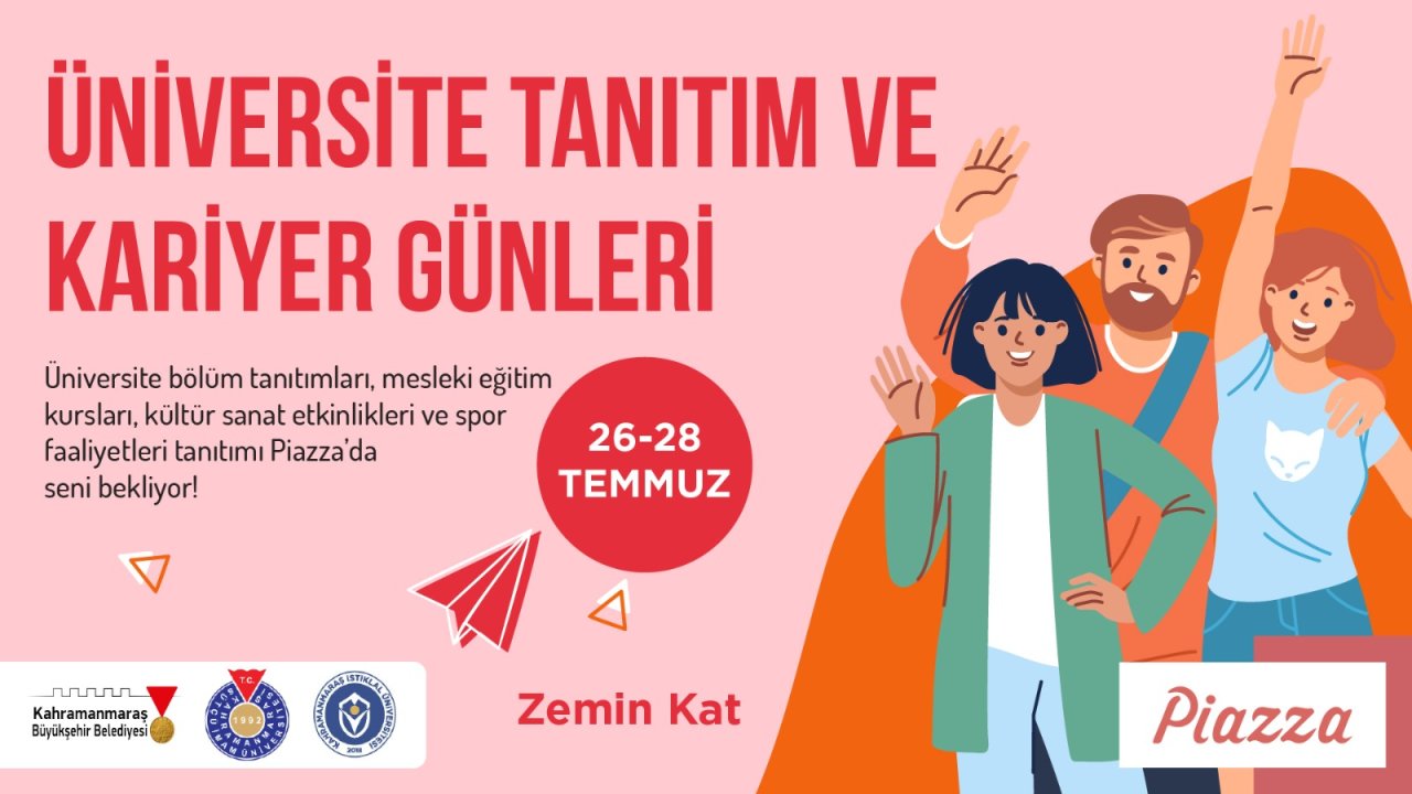 Kahramanmaraş’ta gençler için Üniversite Tanıtım Günleri başlıyor