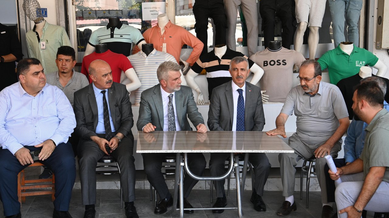 Başkan Görgel, Derepazarı esnafıyla buluştu