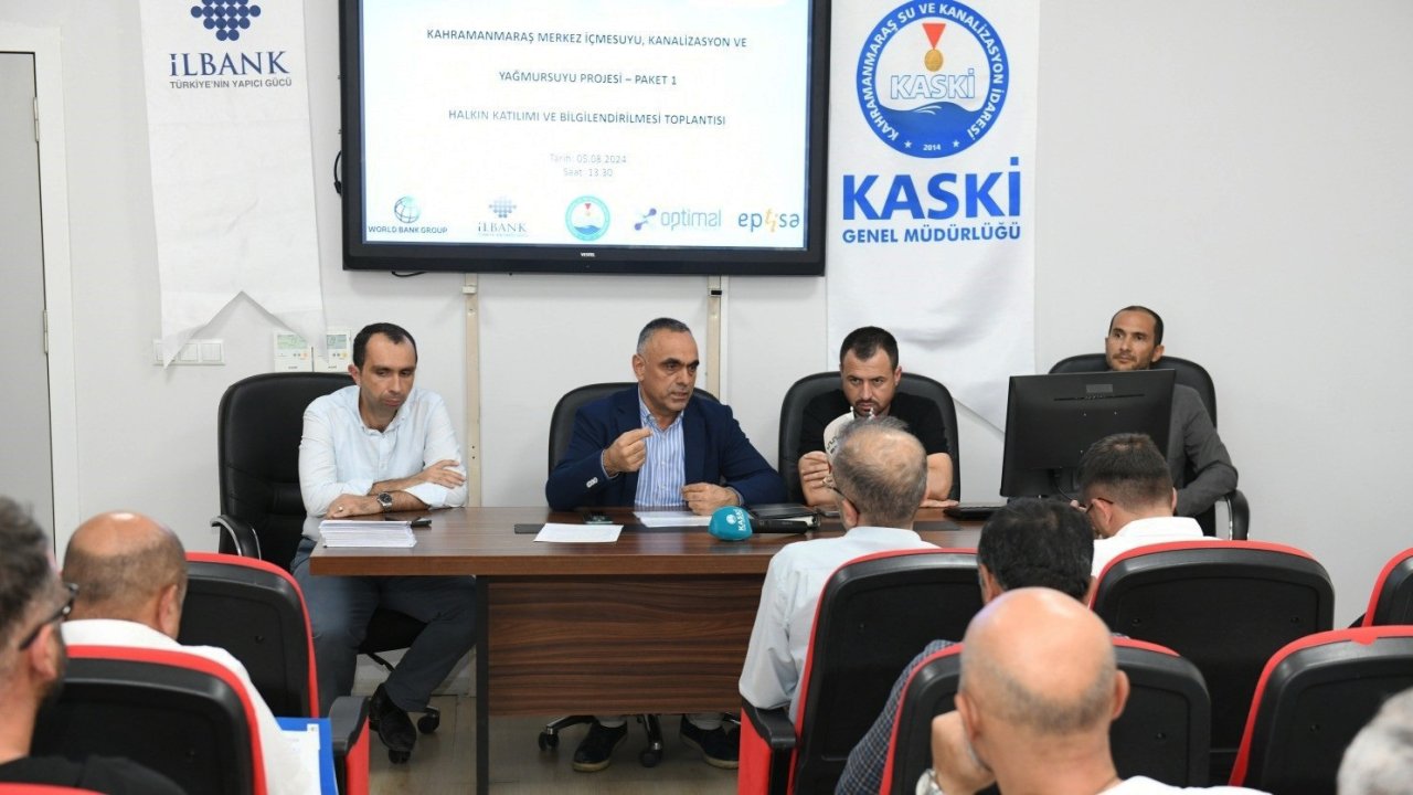 Kahramanmaraş’ta 1,3 Milyar TL’lik altyapı projesinde yeni etap başlıyor