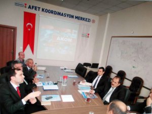 Afet koordinasyon toplantısı yapıldı