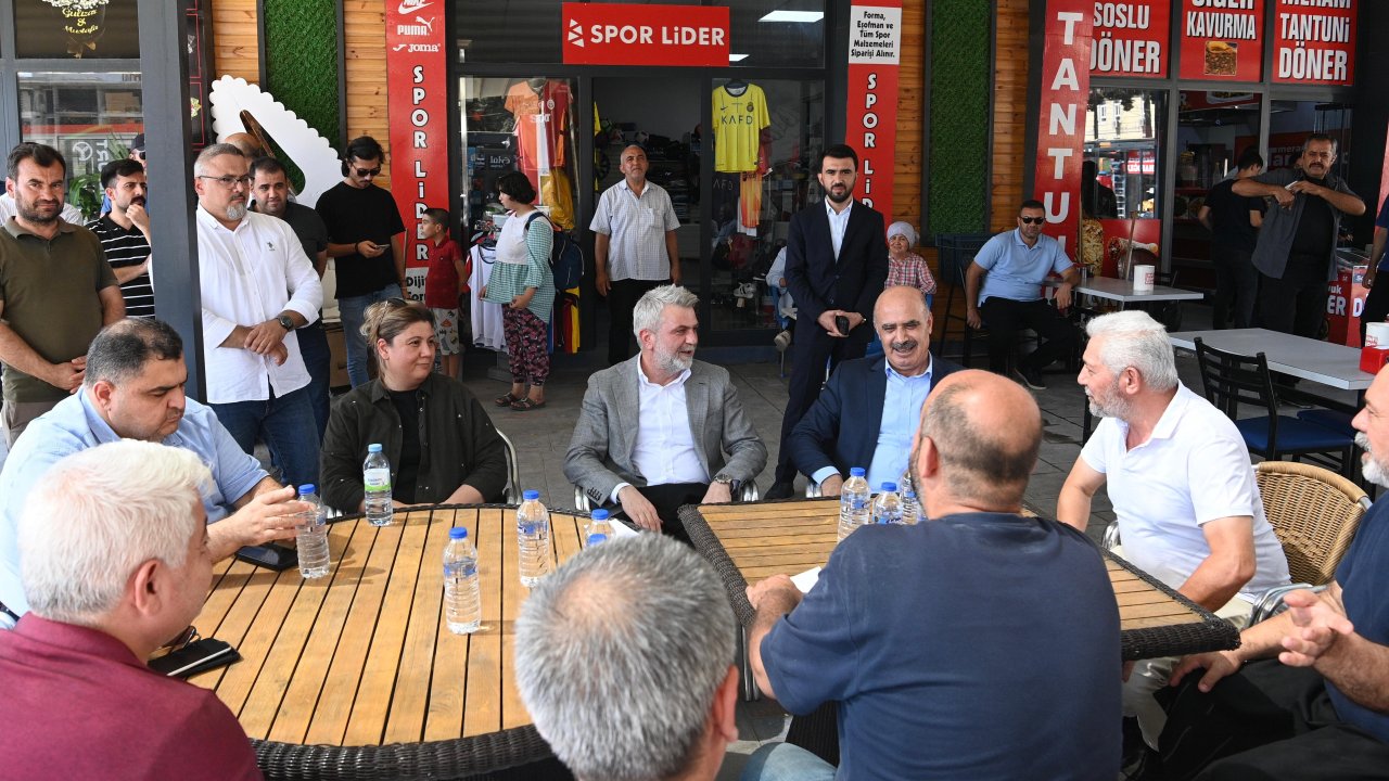 Başkan Görgel: Rezerv alandaki esnafımıza yeni iş yerleri oluşturuyoruz