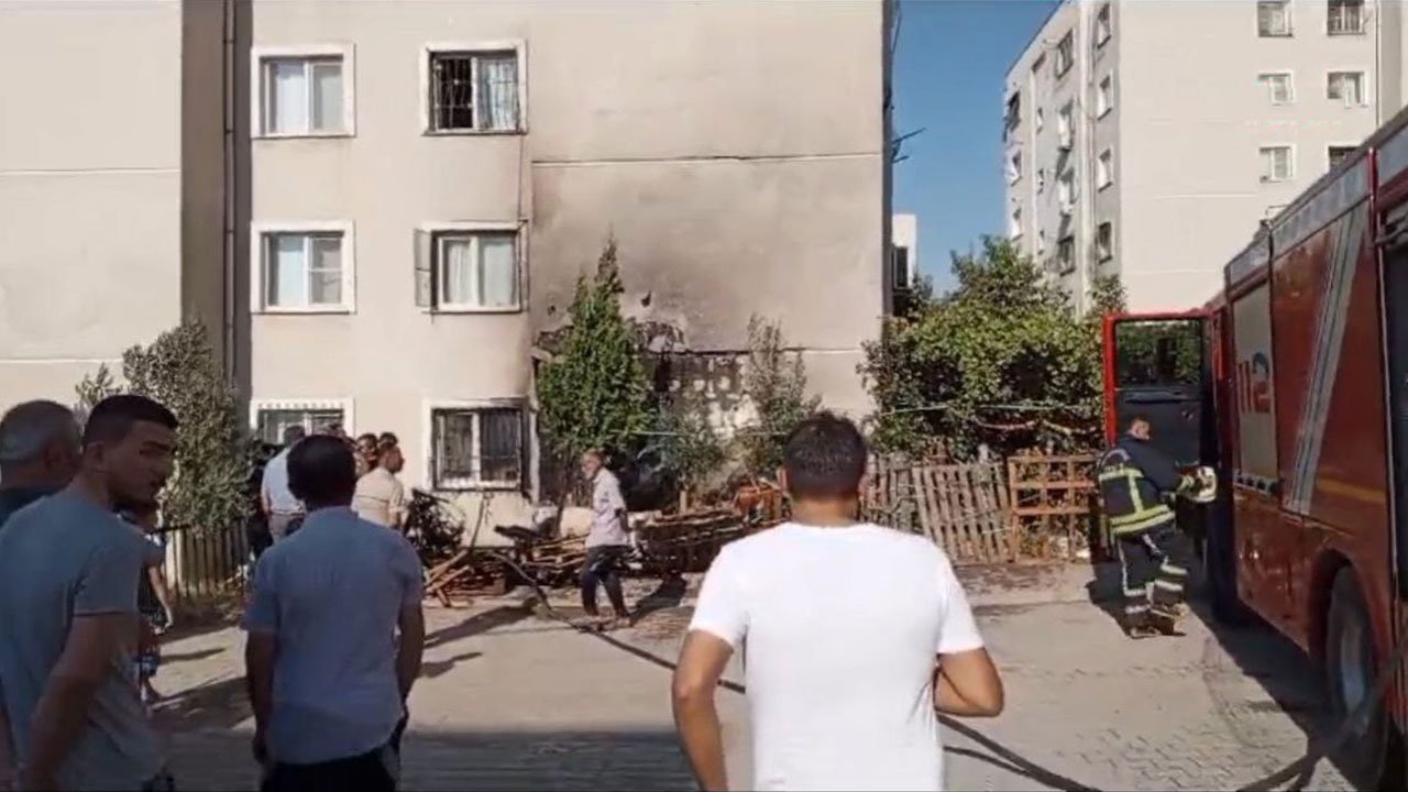 Kahramanmaraş’ta ikamet yangını