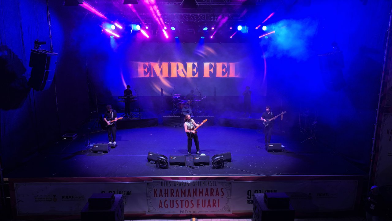 Kahramanmaraş’ta Emre Fel Rüzgârı esti