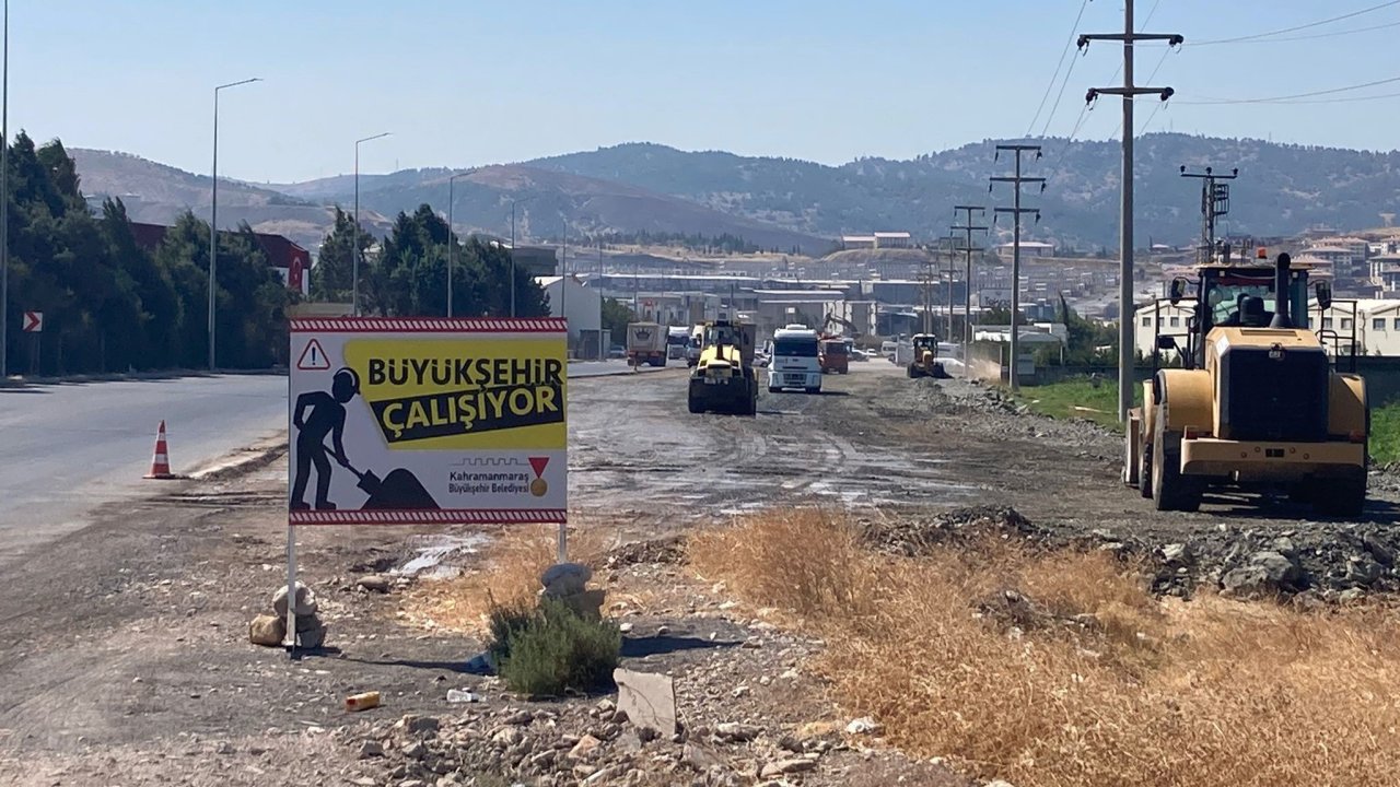 Kahramanmaraş Büyükşehir’den Dulkadiroğlu’na yeni bulvar