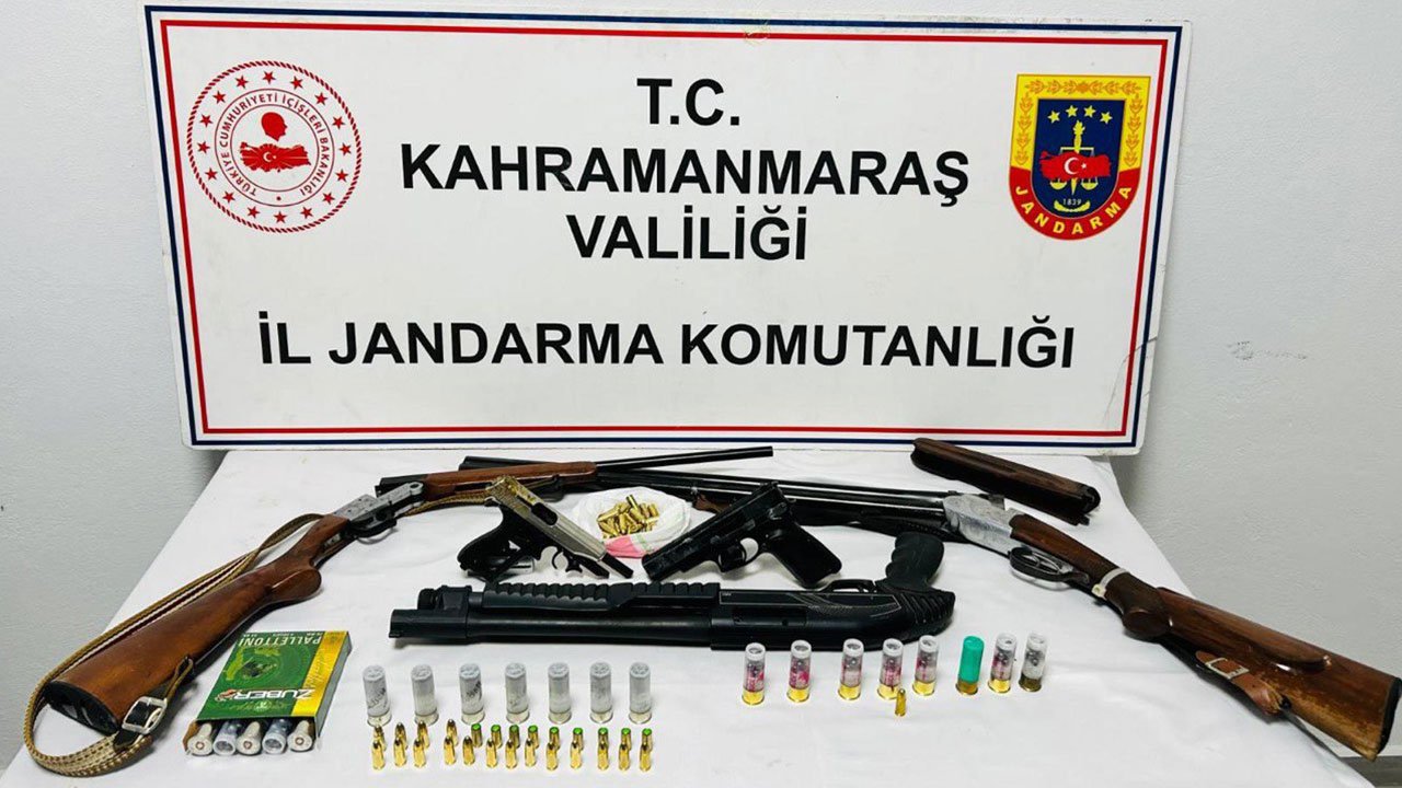Kahramanmaraş’ta düğünde silah atan şahıslara Jandarma baskını