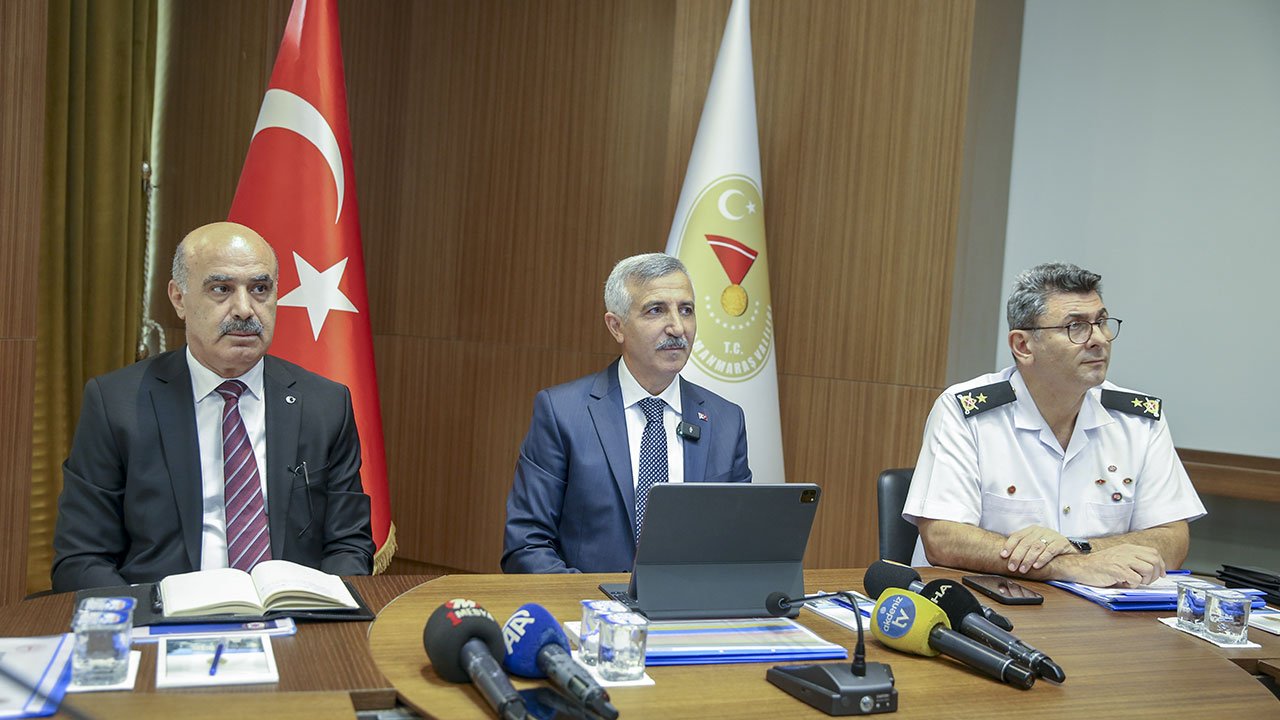 Kahramanmaraş Valisi Ünlüer, terör operasyonları hakkında bilgi verdi