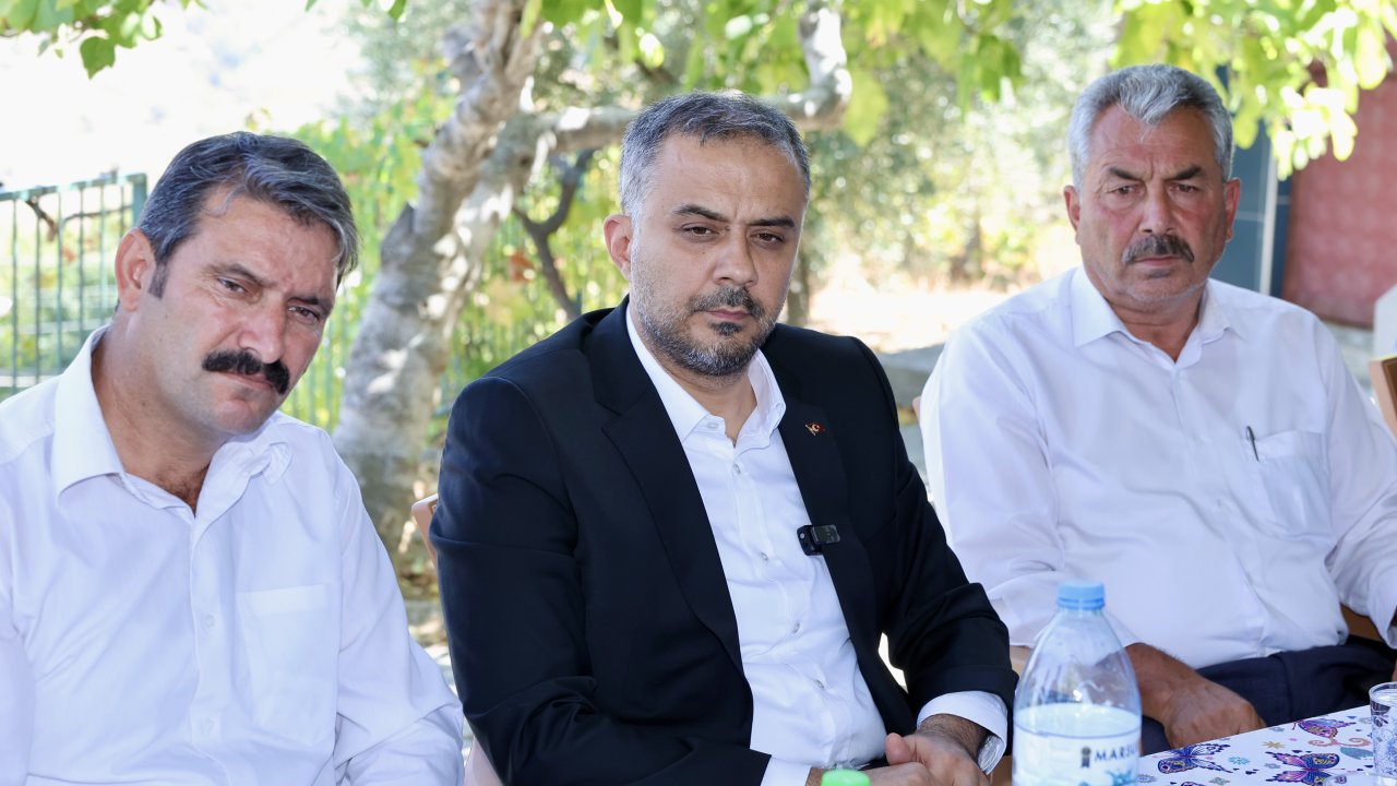 Başkan Toptaş, Kürtül’de vatandaşlarla buluştu, taleplerini dinledi