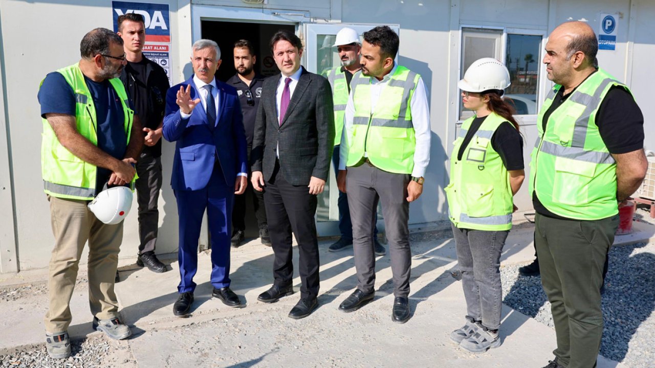 Vali Ünlüer, Kahramanmaraş’ın yeni hastanelerini inceledi