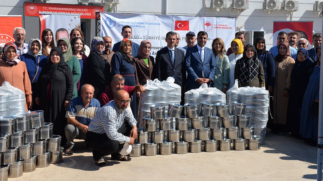 Kahramanmaraş’ta Marjinal Yoğurt Üretim ve Kurutma Ekipmanları desteği