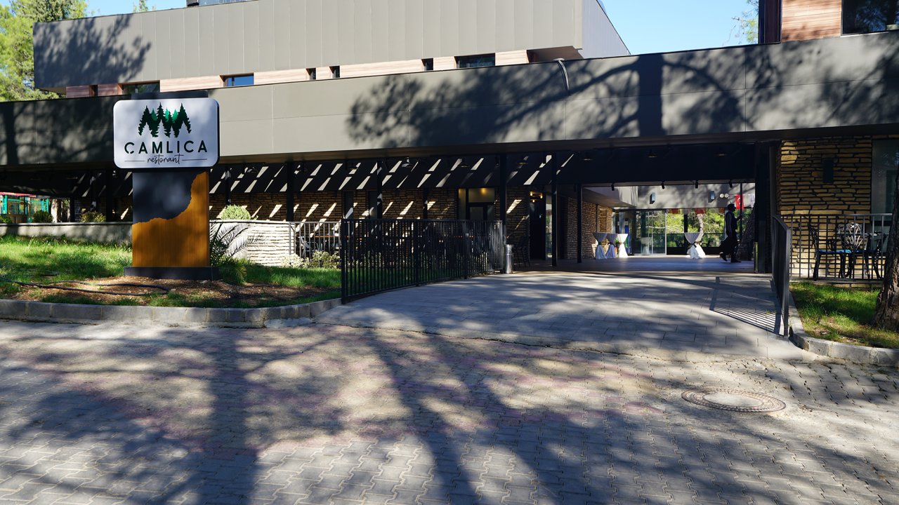 Şehrin yeni mekânı çamlıca restoran, misafirlerini ağırlamaya başladı